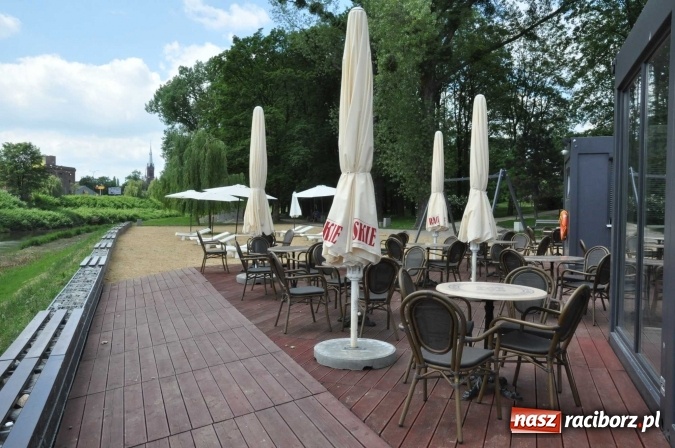 Zdjęcie w galerii na portalu naszraciborz.pl: Kafeteria na plaży w Raciborzu - już od soboty wiadomości z regionu