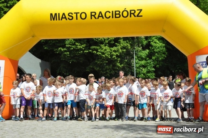 Zdjęcie w galerii na portalu naszraciborz.pl: Pół tysiąca dzieci i młodzieży na XI Biegu Profilaktycznym w parku im. Miasta Roth wiadomości z regionu