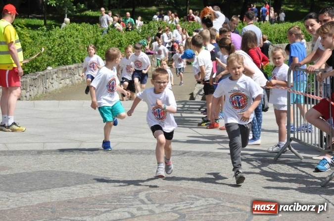 Zdjęcie w galerii na portalu naszraciborz.pl: Pół tysiąca dzieci i młodzieży na XI Biegu Profilaktycznym w parku im. Miasta Roth wiadomości z regionu