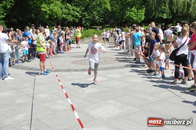Zdjęcie w galerii na portalu naszraciborz.pl: Pół tysiąca dzieci i młodzieży na XI Biegu Profilaktycznym w parku im. Miasta Roth wiadomości z regionu