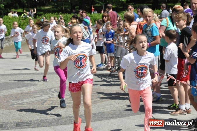 Zdjęcie w galerii na portalu naszraciborz.pl: Pół tysiąca dzieci i młodzieży na XI Biegu Profilaktycznym w parku im. Miasta Roth wiadomości z regionu