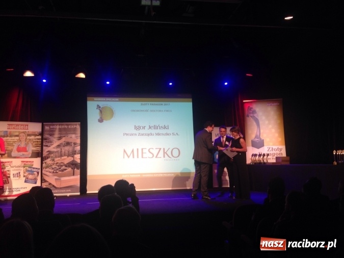 Zdjęcie w galerii na portalu naszraciborz.pl: Prestiżowa nagroda dla prezesa Mieszka  wiadomości z regionu