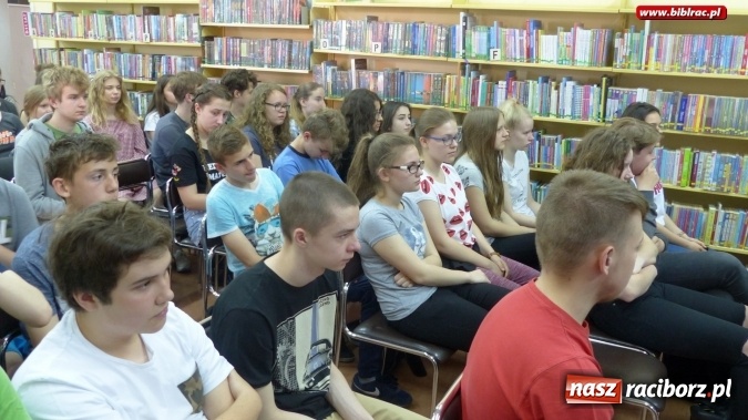 Zdjęcie w galerii na portalu naszraciborz.pl: Marta Fox spotkała się z raciborskimi gimnazjalistami wiadomości z regionu