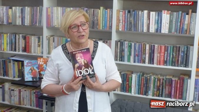 Zdjęcie w galerii na portalu naszraciborz.pl: Marta Fox spotkała się z raciborskimi gimnazjalistami wiadomości z regionu