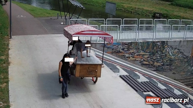 Zdjęcie w galerii na portalu naszraciborz.pl: Głupota nie zna granic. Kolejne trzy osoby złapane przez oko wielkiego brata na bulwarach wiadomości z regionu