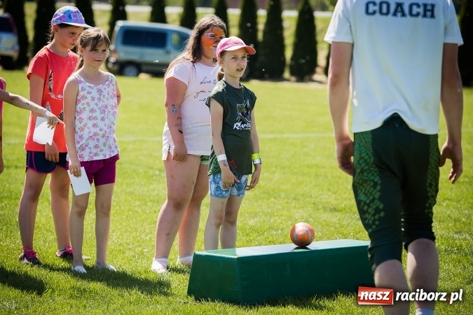Zdjęcie w galerii na portalu naszraciborz.pl: Dzień Dziecka z Raptors Racibórz w Samborowicach wiadomości z regionu