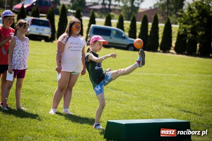 Zdjęcie w galerii na portalu naszraciborz.pl: Dzień Dziecka z Raptors Racibórz w Samborowicach wiadomości z regionu