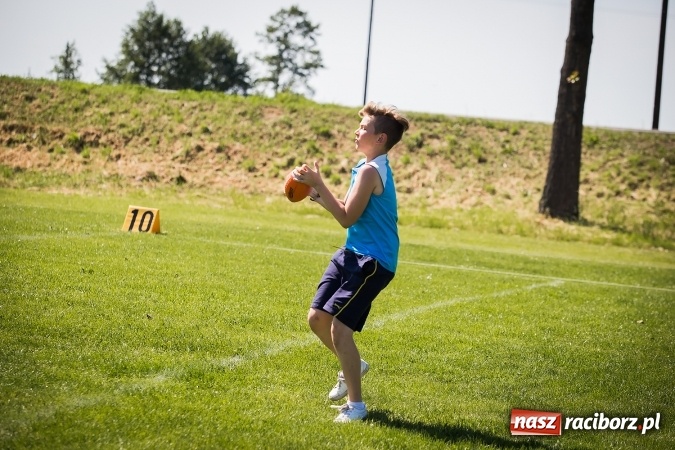 Zdjęcie w galerii na portalu naszraciborz.pl: Dzień Dziecka z Raptors Racibórz w Samborowicach wiadomości z regionu
