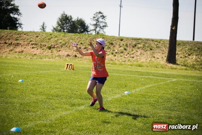 Zdjęcie w galerii na portalu naszraciborz.pl: Dzień Dziecka z Raptors Racibórz w Samborowicach wiadomości z regionu