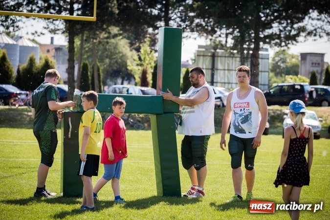 Zdjęcie w galerii na portalu naszraciborz.pl: Dzień Dziecka z Raptors Racibórz w Samborowicach wiadomości z regionu