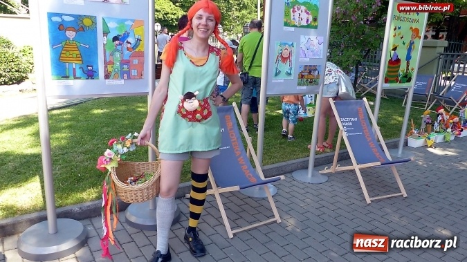 Zdjęcie w galerii na portalu naszraciborz.pl: Dzień Dziecka z Pippi w raciborskiej bibliotece  wiadomości z regionu