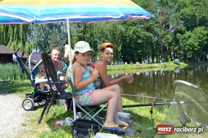 Zdjęcie w galerii na portalu naszraciborz.pl: Wędkarski Dzień Dziecka na Trzecioku wiadomości z regionu