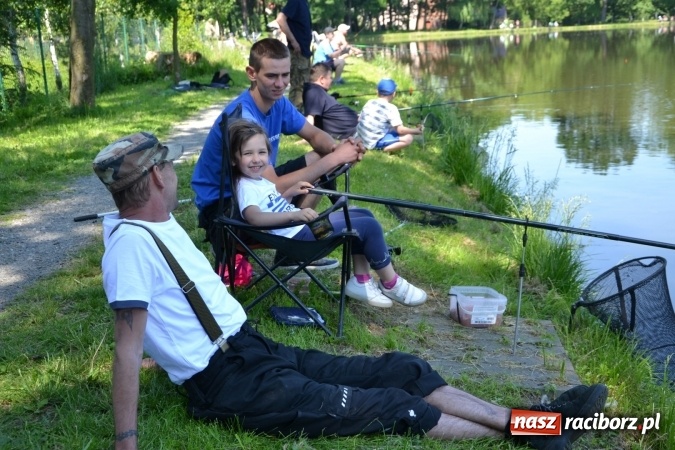 Zdjęcie w galerii na portalu naszraciborz.pl: Wędkarski Dzień Dziecka na Trzecioku wiadomości z regionu