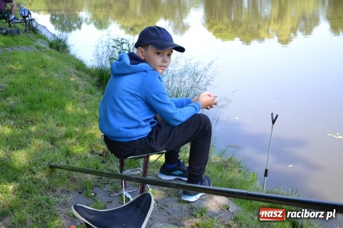 Zdjęcie w galerii na portalu naszraciborz.pl: Wędkarski Dzień Dziecka na Trzecioku wiadomości z regionu