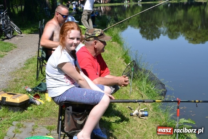 Zdjęcie w galerii na portalu naszraciborz.pl: Wędkarski Dzień Dziecka na Trzecioku wiadomości z regionu