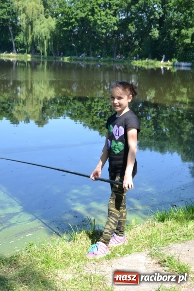 Zdjęcie w galerii na portalu naszraciborz.pl: Wędkarski Dzień Dziecka na Trzecioku wiadomości z regionu