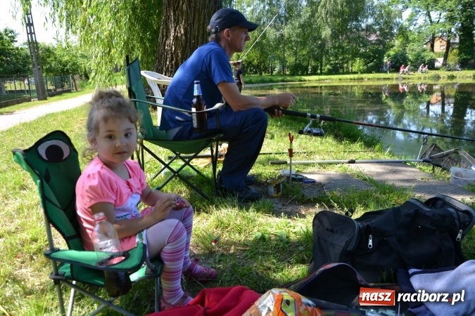 Zdjęcie w galerii na portalu naszraciborz.pl: Wędkarski Dzień Dziecka na Trzecioku wiadomości z regionu