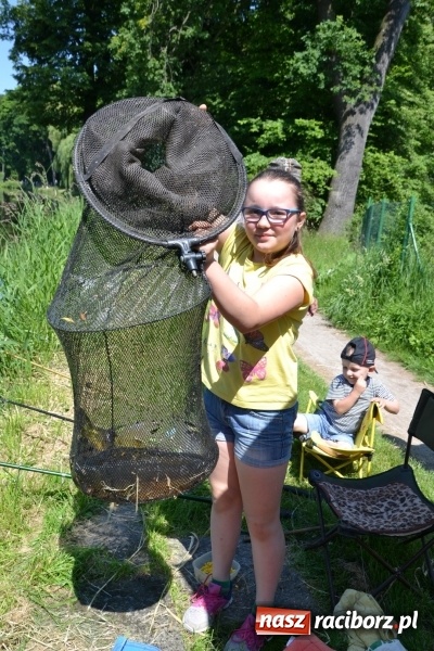 Zdjęcie w galerii na portalu naszraciborz.pl: Wędkarski Dzień Dziecka na Trzecioku wiadomości z regionu