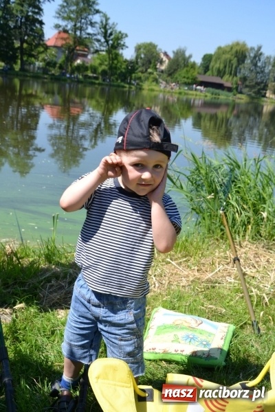Zdjęcie w galerii na portalu naszraciborz.pl: Wędkarski Dzień Dziecka na Trzecioku wiadomości z regionu