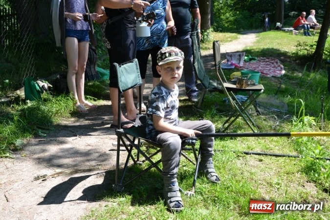 Zdjęcie w galerii na portalu naszraciborz.pl: Wędkarski Dzień Dziecka na Trzecioku wiadomości z regionu