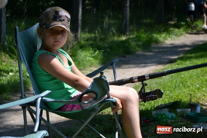Zdjęcie w galerii na portalu naszraciborz.pl: Wędkarski Dzień Dziecka na Trzecioku wiadomości z regionu