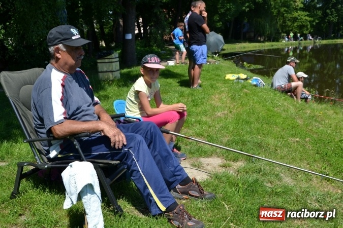 Zdjęcie w galerii na portalu naszraciborz.pl: Wędkarski Dzień Dziecka na Trzecioku wiadomości z regionu
