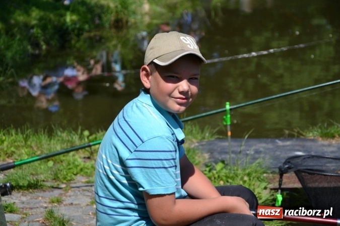 Zdjęcie w galerii na portalu naszraciborz.pl: Wędkarski Dzień Dziecka na Trzecioku wiadomości z regionu