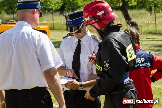 Zdjęcie w galerii na portalu naszraciborz.pl: Sudół wśród panów, Markowice wśród pań. Miejskie zawody sportowo-pożarnicze za nami wiadomości z regionu
