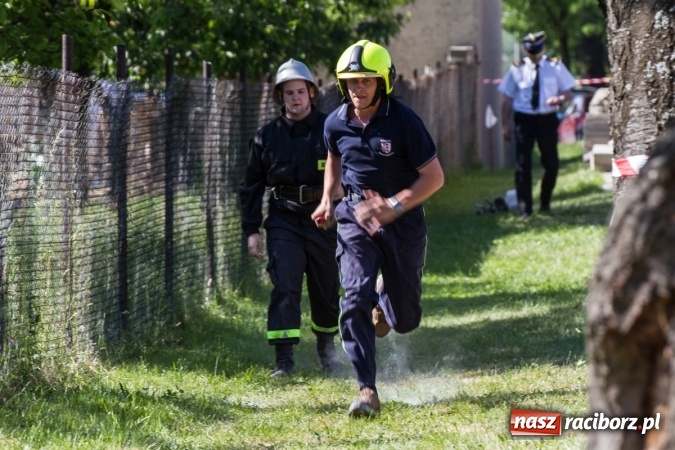 Zdjęcie w galerii na portalu naszraciborz.pl: Sudół wśród panów, Markowice wśród pań. Miejskie zawody sportowo-pożarnicze za nami wiadomości z regionu
