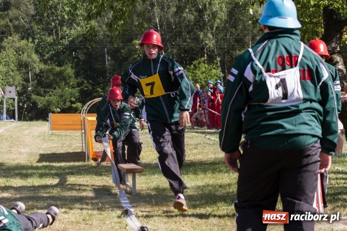 Zdjęcie w galerii na portalu naszraciborz.pl: Sudół wśród panów, Markowice wśród pań. Miejskie zawody sportowo-pożarnicze za nami wiadomości z regionu