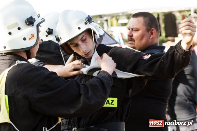 Zdjęcie w galerii na portalu naszraciborz.pl: Sudół wśród panów, Markowice wśród pań. Miejskie zawody sportowo-pożarnicze za nami wiadomości z regionu