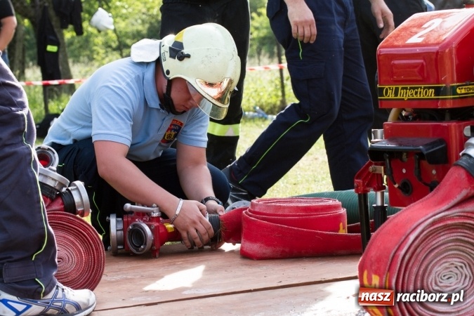 Zdjęcie w galerii na portalu naszraciborz.pl: Sudół wśród panów, Markowice wśród pań. Miejskie zawody sportowo-pożarnicze za nami wiadomości z regionu