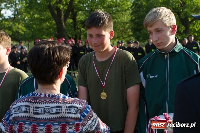 Zdjęcie w galerii na portalu naszraciborz.pl: Sudół wśród panów, Markowice wśród pań. Miejskie zawody sportowo-pożarnicze za nami wiadomości z regionu