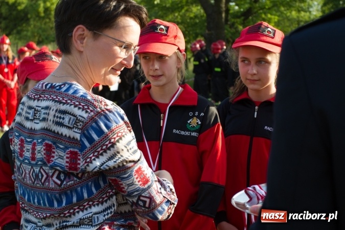 Zdjęcie w galerii na portalu naszraciborz.pl: Sudół wśród panów, Markowice wśród pań. Miejskie zawody sportowo-pożarnicze za nami wiadomości z regionu