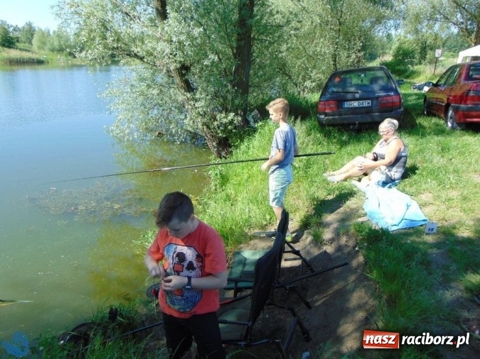 Zdjęcie w galerii na portalu naszraciborz.pl: Wędkarski Dzień Dziecka Koła Racibórz Miasto  wiadomości z regionu