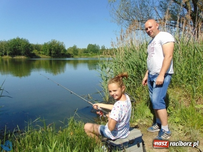 Zdjęcie w galerii na portalu naszraciborz.pl: Wędkarski Dzień Dziecka Koła Racibórz Miasto  wiadomości z regionu