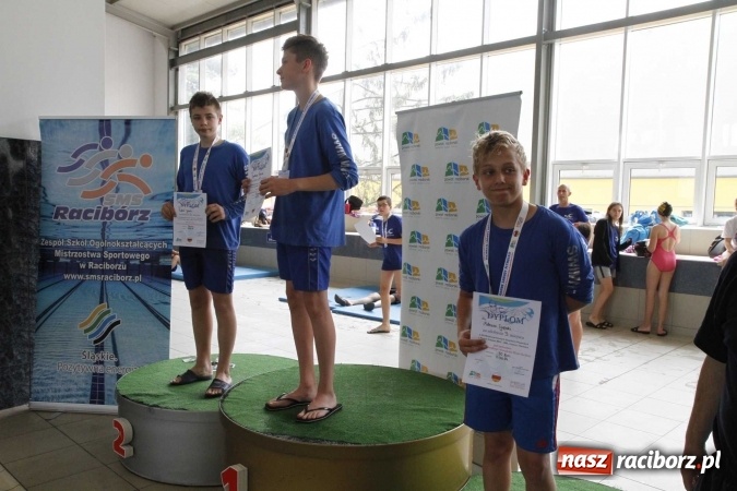 Zdjęcie w galerii na portalu naszraciborz.pl: Pływanie. 15 lat partnerstwa na pływalni ZSOMS wiadomości z regionu