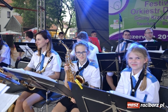 Zdjęcie w galerii na portalu naszraciborz.pl: Orkiestry dęte po raz piąty zagrały w Tworkowie  wiadomości z regionu
