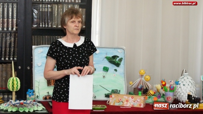 Zdjęcie w galerii na portalu naszraciborz.pl: Eko deko, czyli coś z niczego – finał V Konkursu z serii Sztuka Recyklingowa w bibliotece wiadomości z regionu