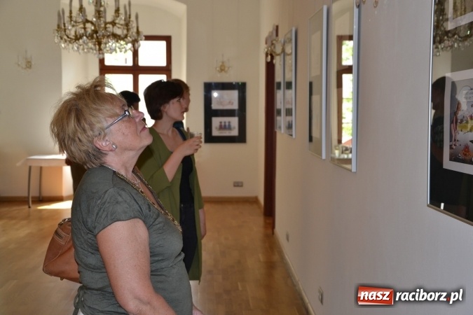 Zdjęcie w galerii na portalu naszraciborz.pl: Wernisaż wystawy rysunków Andrzeja Mleczki na Zamku Piastowskim wiadomości z regionu