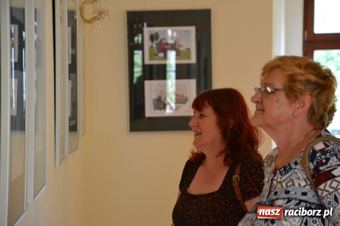 Zdjęcie w galerii na portalu naszraciborz.pl: Wernisaż wystawy rysunków Andrzeja Mleczki na Zamku Piastowskim wiadomości z regionu