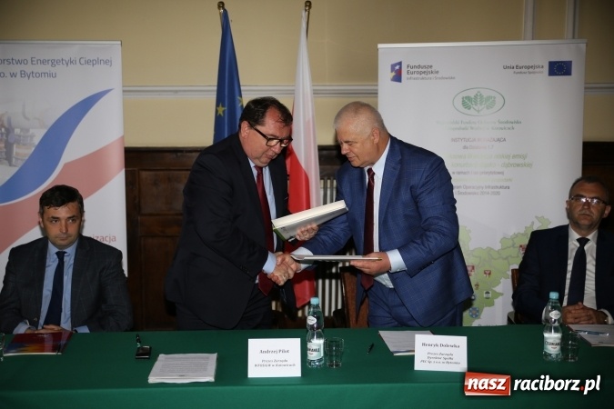 Zdjęcie w galerii na portalu naszraciborz.pl: Umowa z PEC Bytom podpisana  wiadomości z regionu