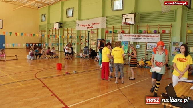 Zdjęcie w galerii na portalu naszraciborz.pl: Czerwcowy Turniej Przedszkolaków z bohaterami Astrid Lindgren  wiadomości z regionu