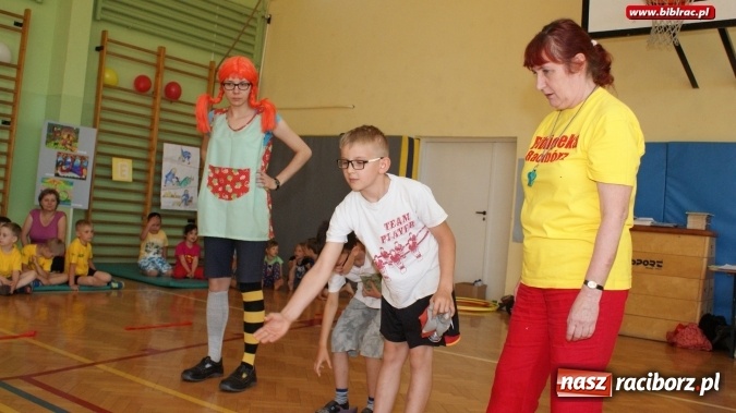 Zdjęcie w galerii na portalu naszraciborz.pl: Czerwcowy Turniej Przedszkolaków z bohaterami Astrid Lindgren  wiadomości z regionu