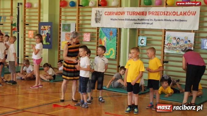 Zdjęcie w galerii na portalu naszraciborz.pl: Czerwcowy Turniej Przedszkolaków z bohaterami Astrid Lindgren  wiadomości z regionu