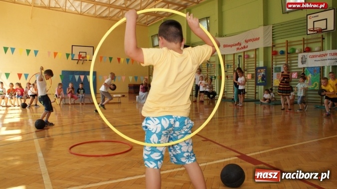 Zdjęcie w galerii na portalu naszraciborz.pl: Czerwcowy Turniej Przedszkolaków z bohaterami Astrid Lindgren  wiadomości z regionu