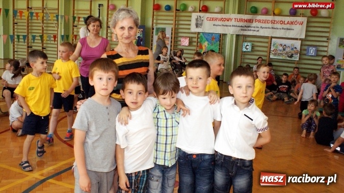 Zdjęcie w galerii na portalu naszraciborz.pl: Czerwcowy Turniej Przedszkolaków z bohaterami Astrid Lindgren  wiadomości z regionu