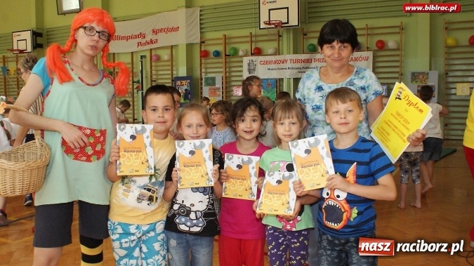Zdjęcie w galerii na portalu naszraciborz.pl: Czerwcowy Turniej Przedszkolaków z bohaterami Astrid Lindgren  wiadomości z regionu