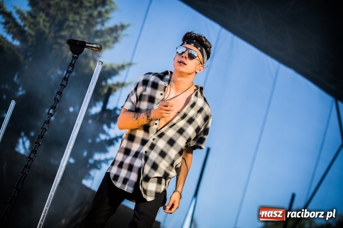 Zdjęcie w galerii na portalu naszraciborz.pl: Dawid Kwiatkowski gwiazdą pierwszego dnia obchodów Dni Raciborza wiadomości z regionu