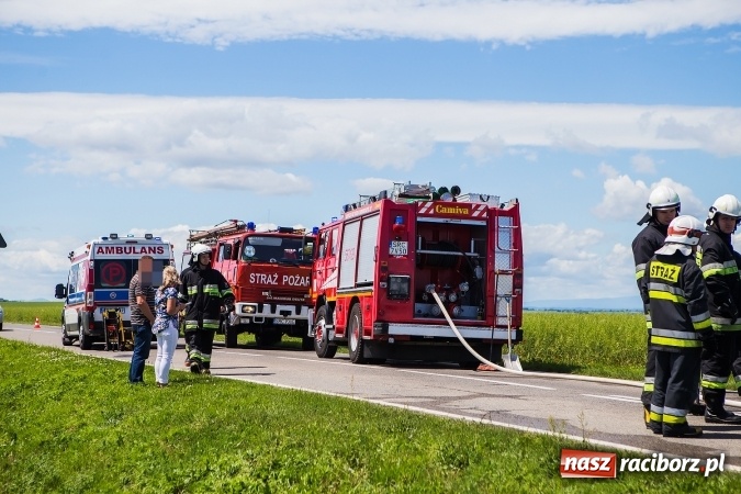 Zdjęcie w galerii na portalu naszraciborz.pl: Niepełnosprawny Łukasz cudem uniknął śmierci. Jego pojazd zaczął się palić, a nikt nie chciał mu pomóc  wiadomości z regionu